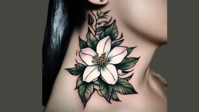 chameli flower tattoos