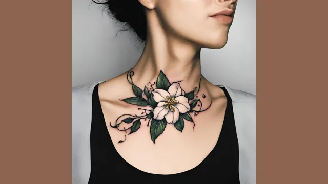 chameli flower tattoos