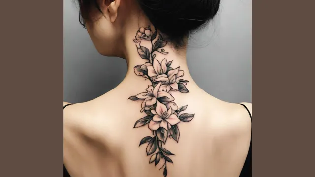 chameli flower tattoos