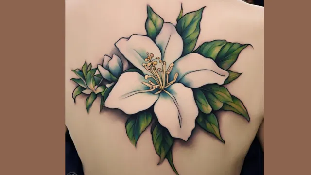 flower tattoo